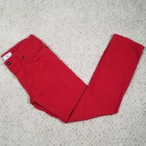 Levi's 511 Slim Red Jeans Size 18R
